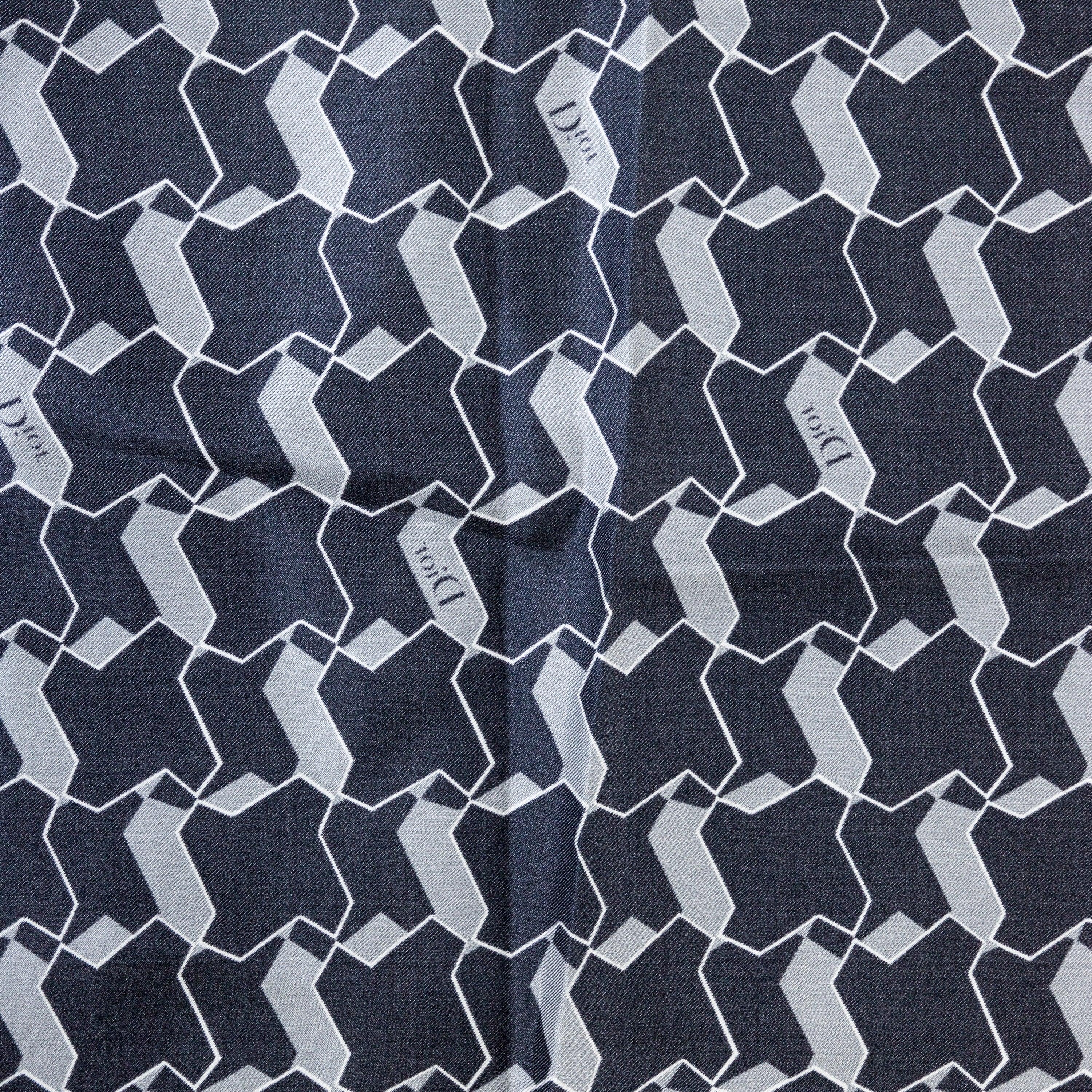 Bufanda Dior estampado abstracto - Años 20 en venta 4