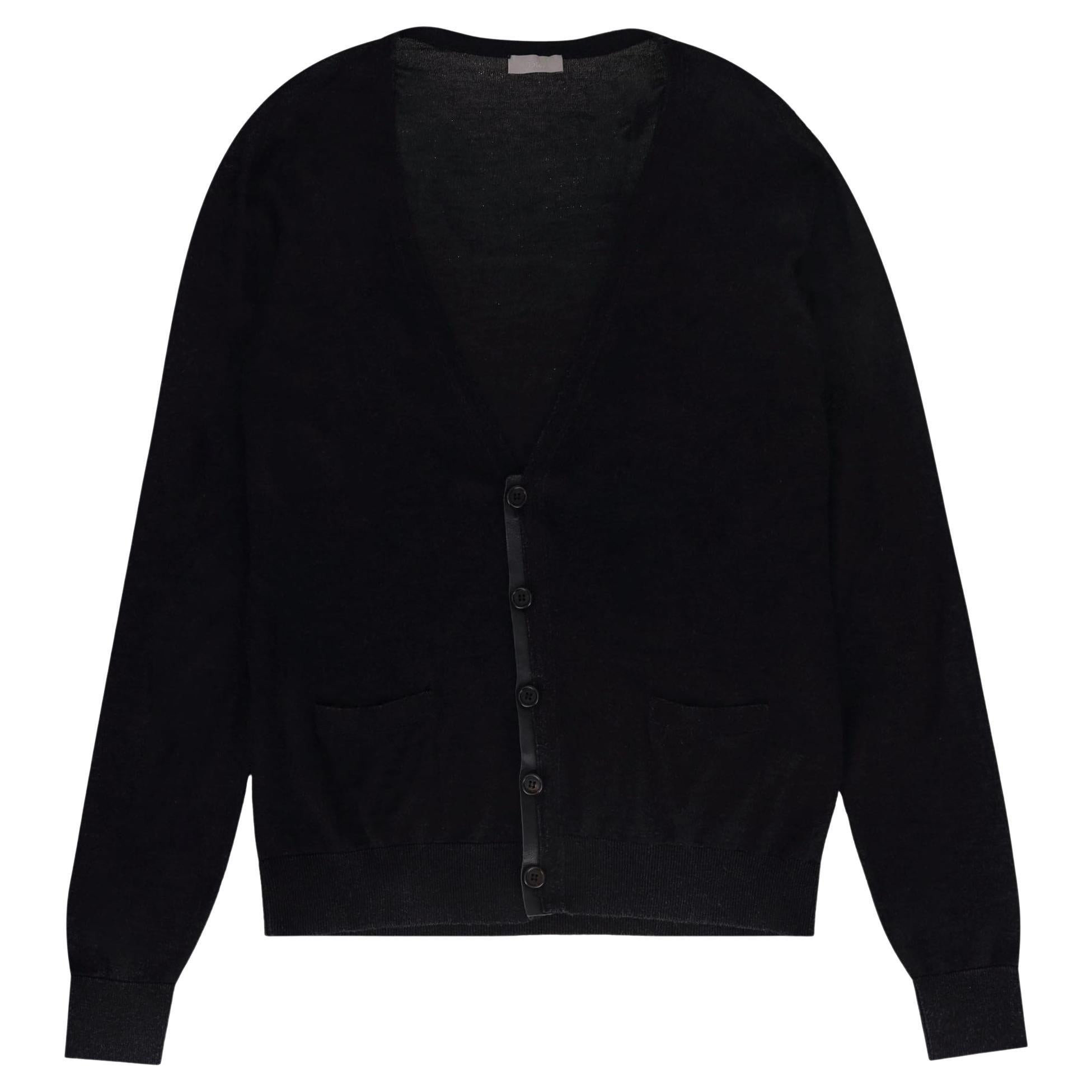 Dior Alpaca & Silk Blend Cardigan