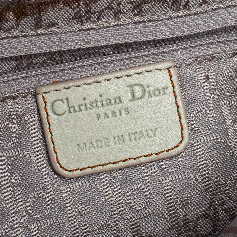 Dior Apple Green Leather Large Gaucho Double Saddle Shoulder Bag 6