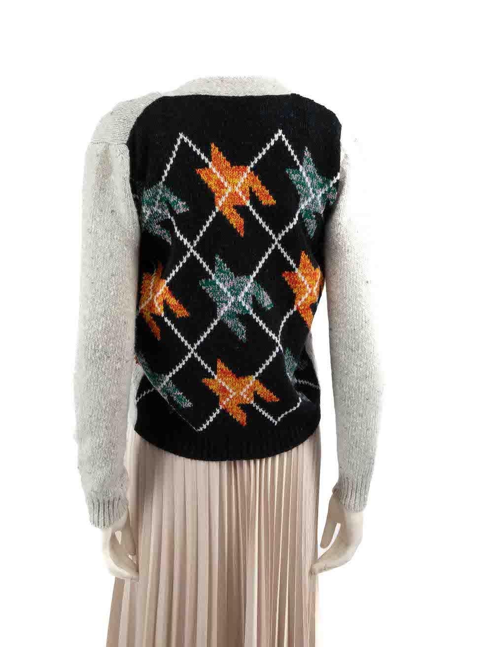 Ensemble cardigan et gilet Dior Argyle en laine tricotée, taille S Bon état - En vente à London, GB