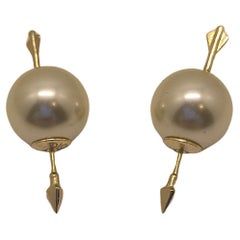 Orecchini con perle Dior Arrow Tribales Donna