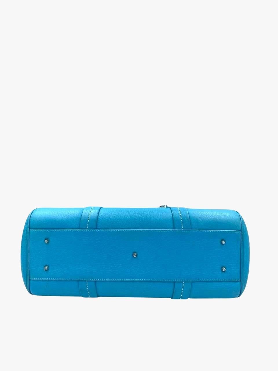 Dior Asia Collection Blue Top-handle bag by John Galliano, SS 2003 1