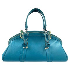 Dior Asia Collection Blue Top-handle bag by John Galliano, SS 2003
