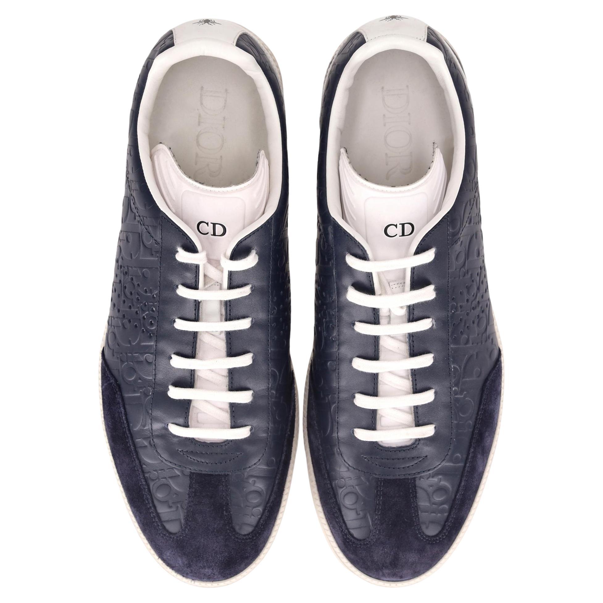 Dior B01 Leder 
Wildleder Dior Schrägstrich Turnschuhe im Angebot