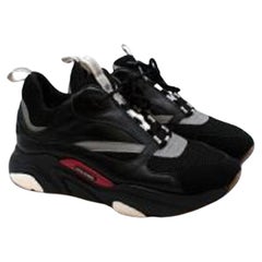 Dior - Baskets en cuir noir B22
