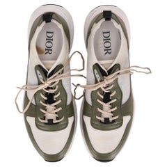 Dior B25 Runner 
Dior Oblique
 Leather 
Mesh Sneakers