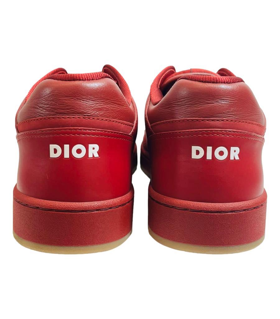Men's Dior B27 Leather Sneakers