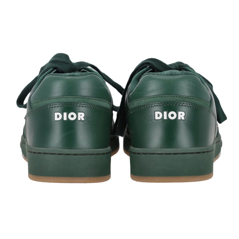 Dior mens world tour b27 size 40 green galaxy leather low top sneakers Dior Men main image 4