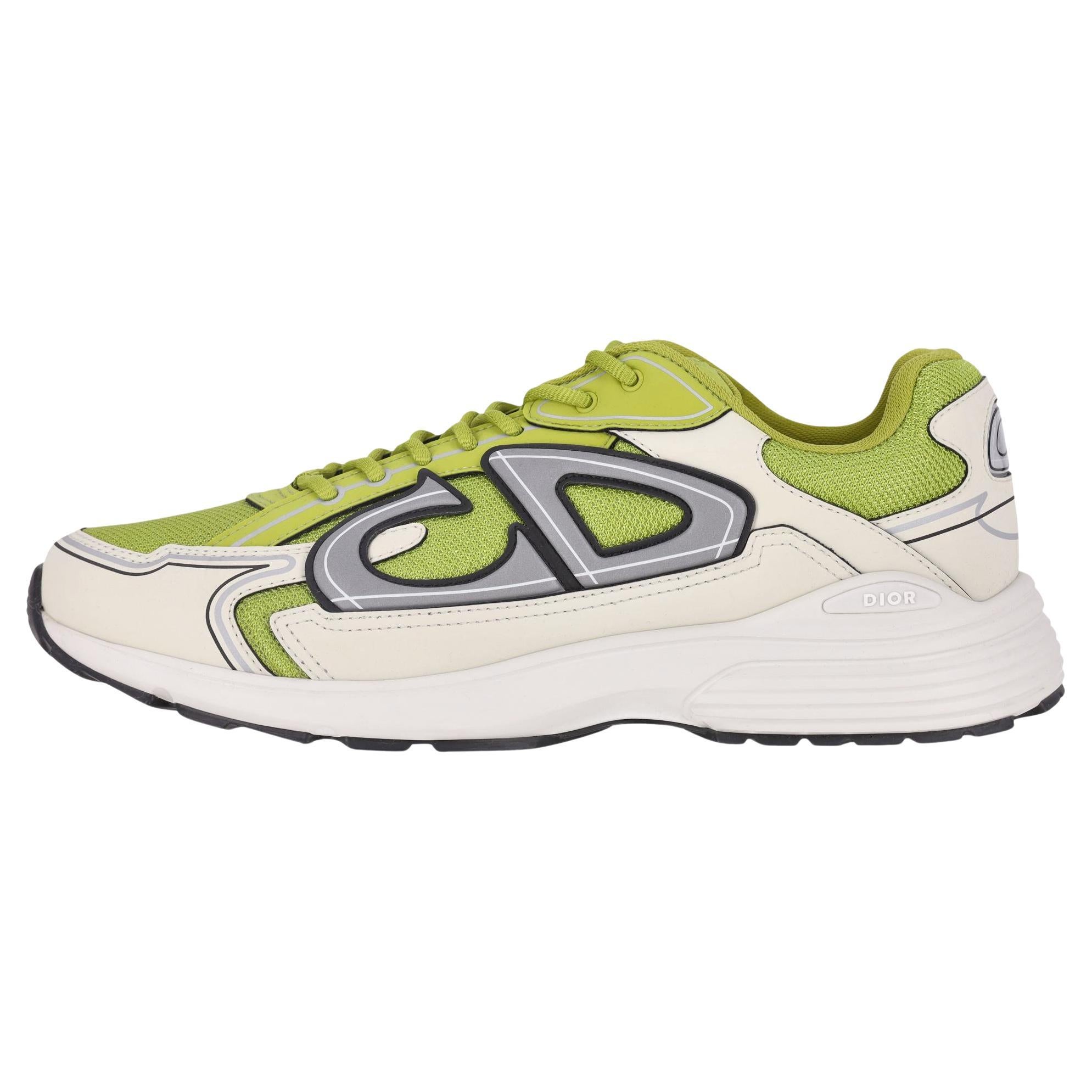 Sneakers Dior B30 in maglia tecnica e pelle in vendita