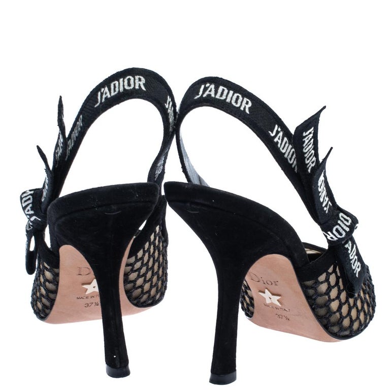 dior mesh heels
