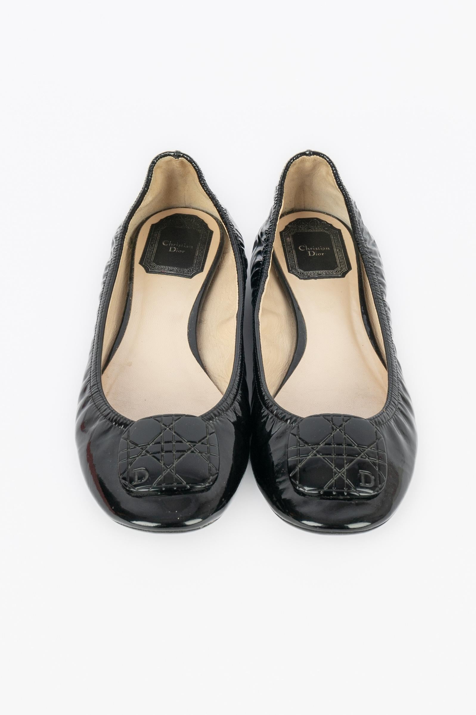 Black Dior ballerinas / shoes For Sale