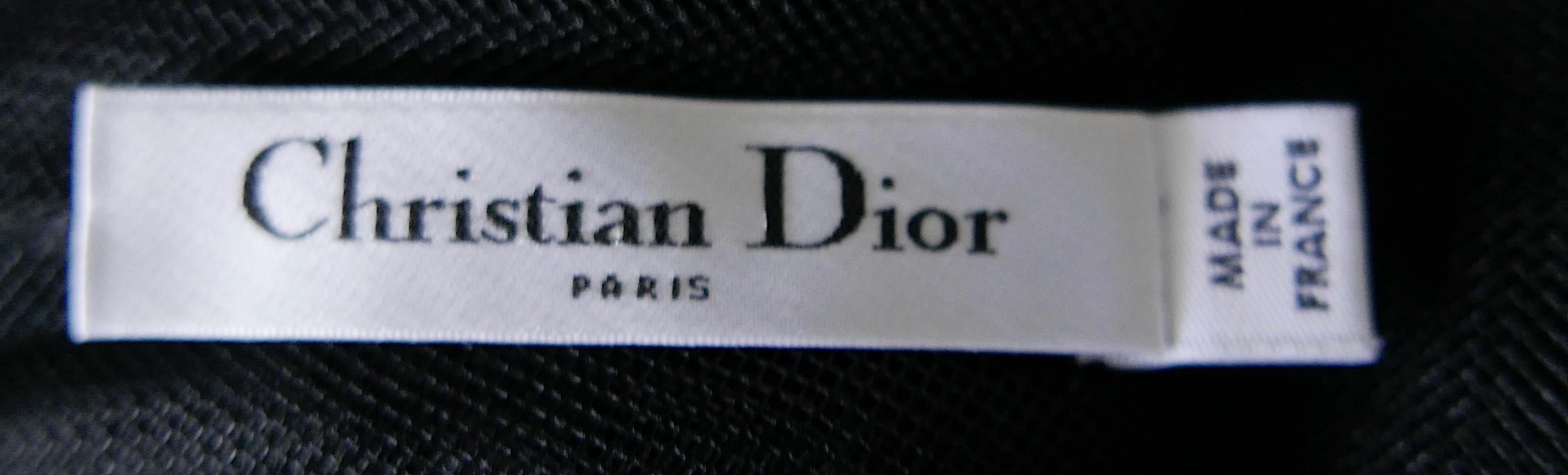 Dior Perlen-Tüll-Kleid Pre-Fall 2018 im Angebot 4