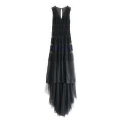 Dior Beaded Tulle Gown Dress Pre-Fall 2018