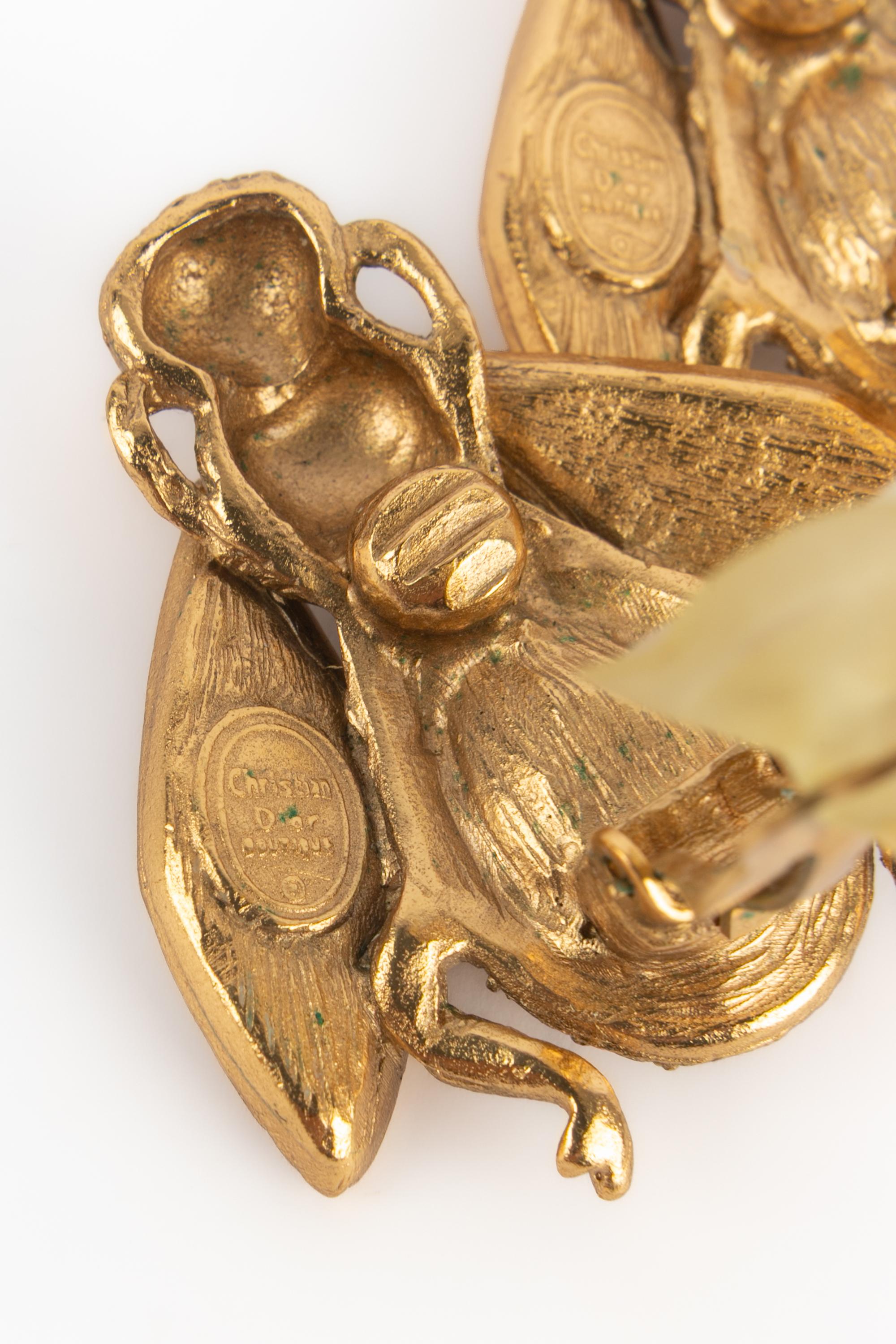 Orecchini a forma di ape Dior In condizioni ottime in vendita a SAINT-OUEN-SUR-SEINE, FR