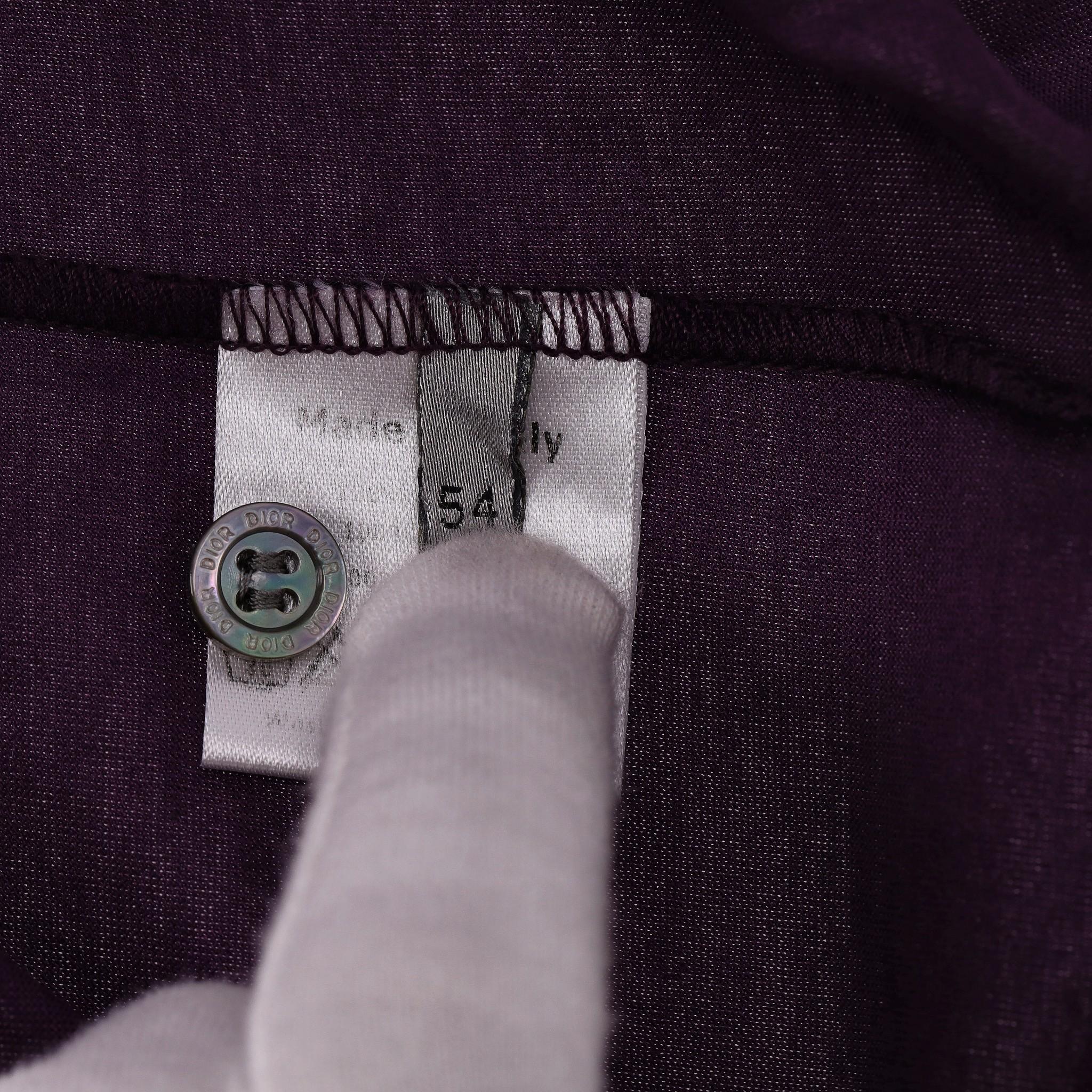 Dior 'Bee' Embroidery Cotton Polo T-Shirt 3