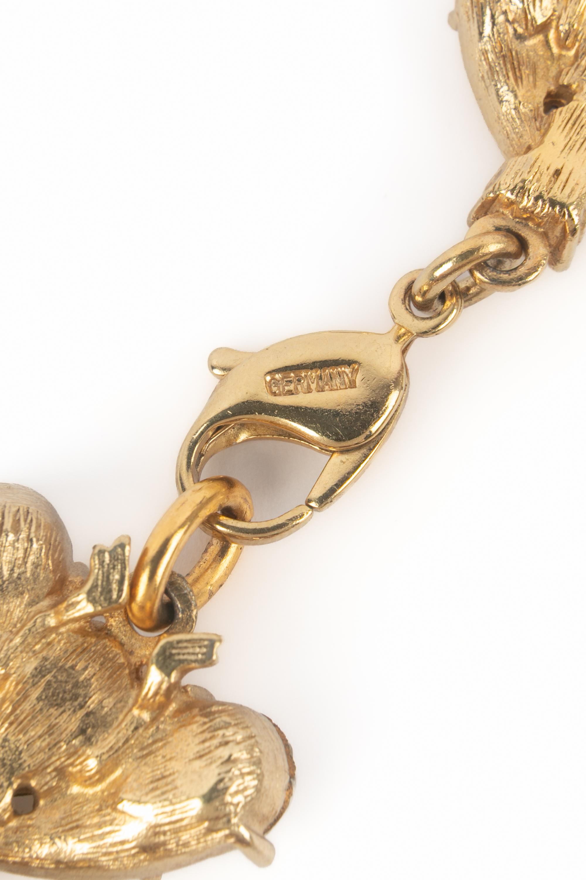 Dior bee necklace For Sale 3