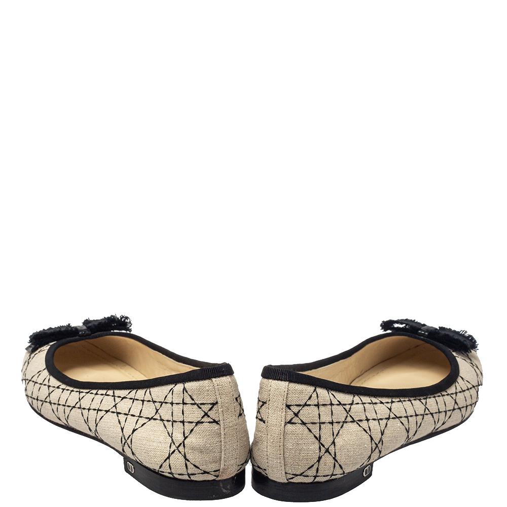 dior ballet flats
