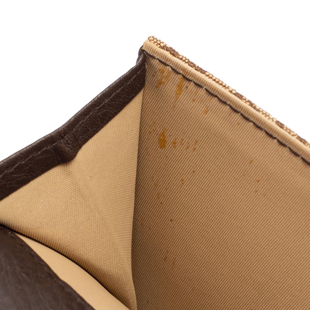 dior canvas wallet