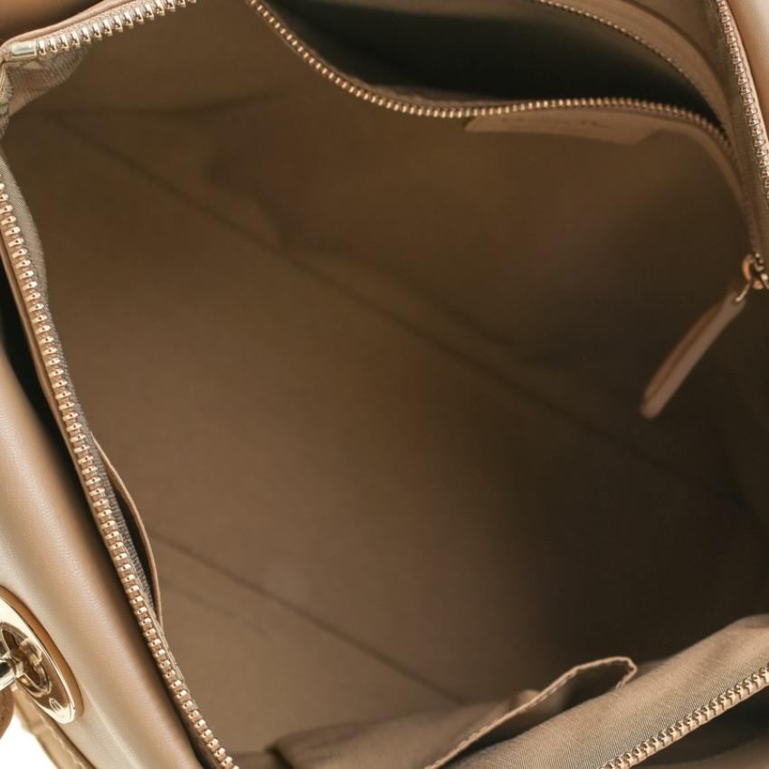 Dior Beige Cannage Leather Granville Tote 3