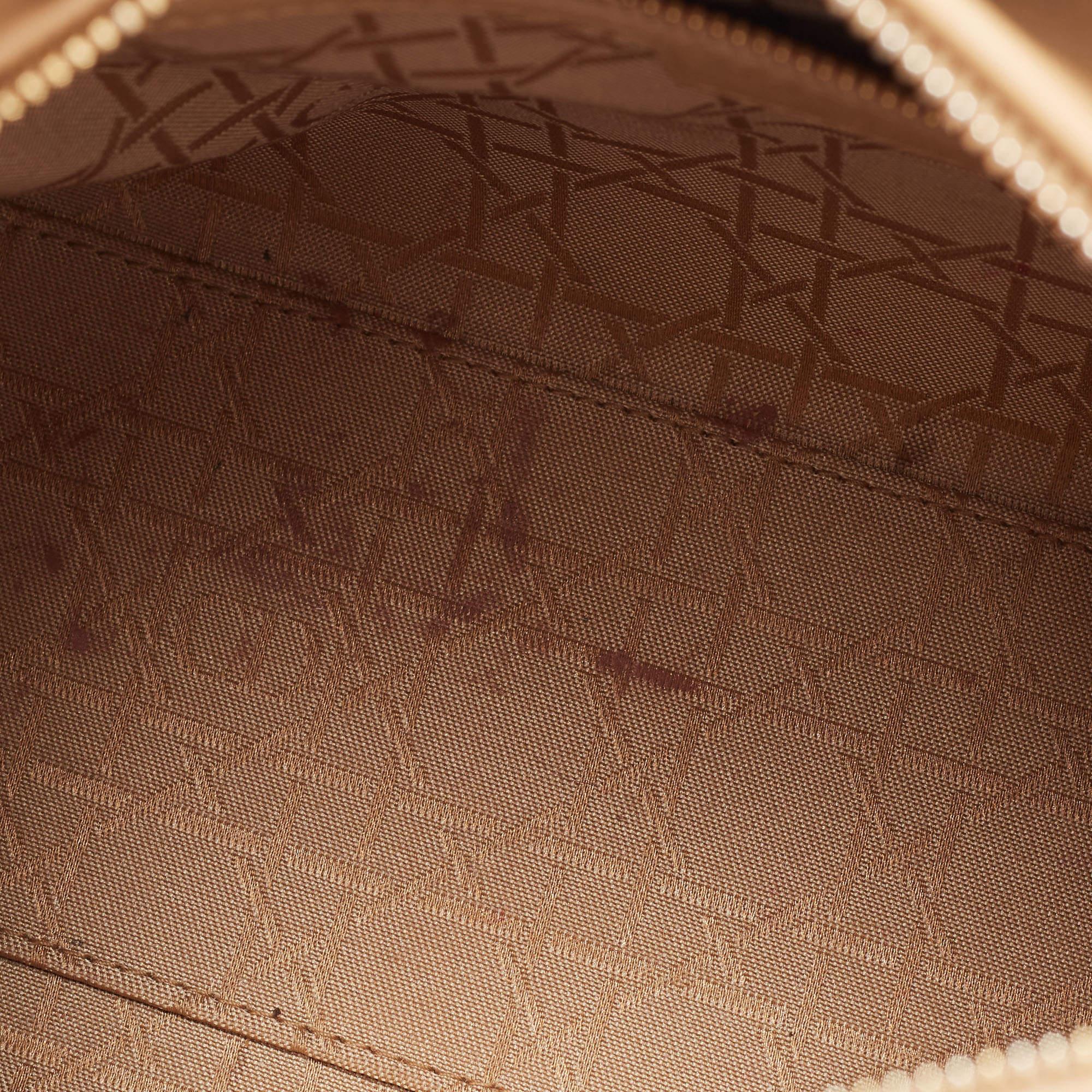 Dior Beige Cannage Leather Medium Lady Dior Tote 7