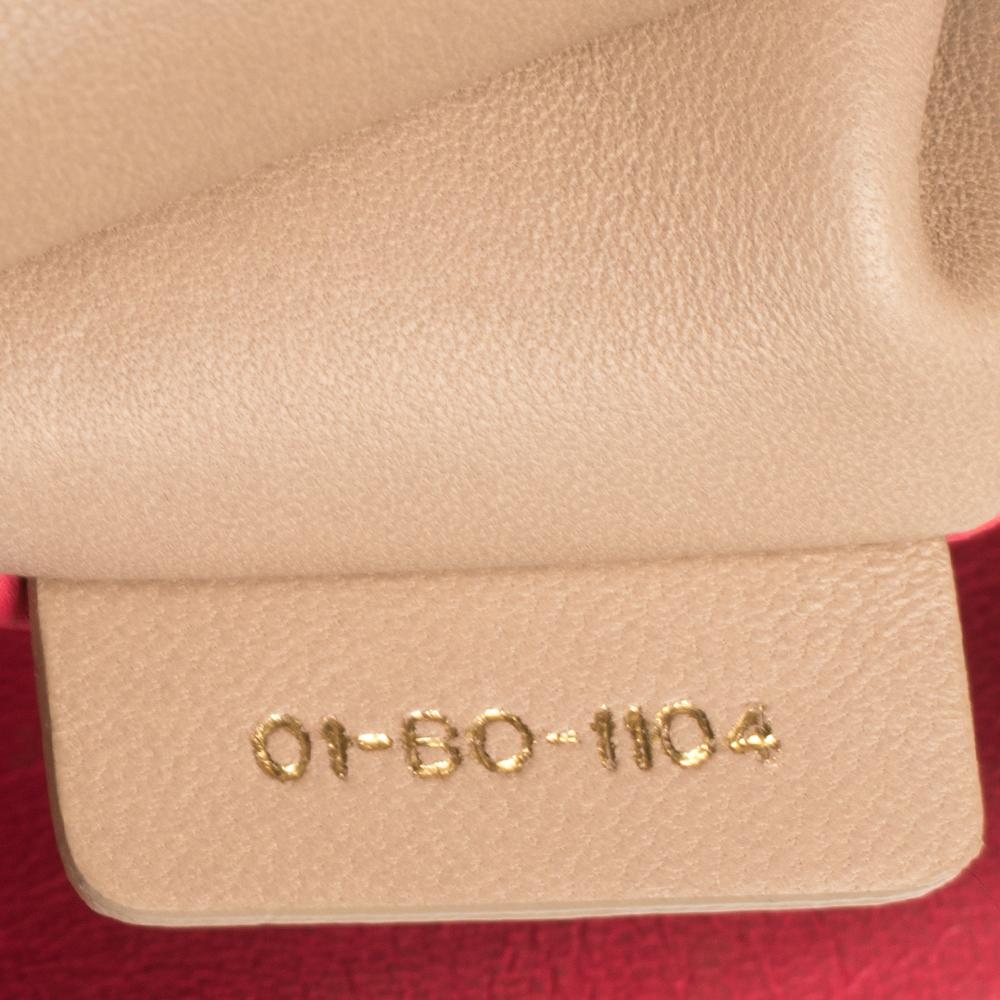 Dior Beige Cannage Leder Miss Dior Medium Klappe Tasche 4