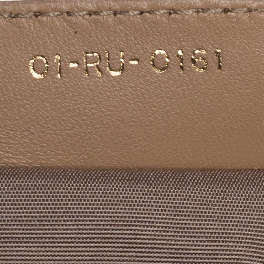 Dior Beige Cannage Leather Soft Lady Dior Shopper Tote 6