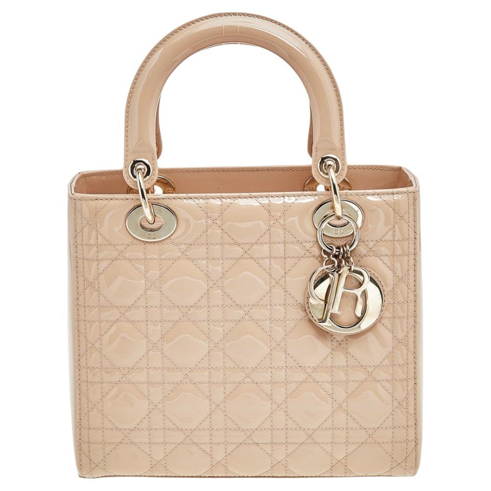 lady dior beige medium