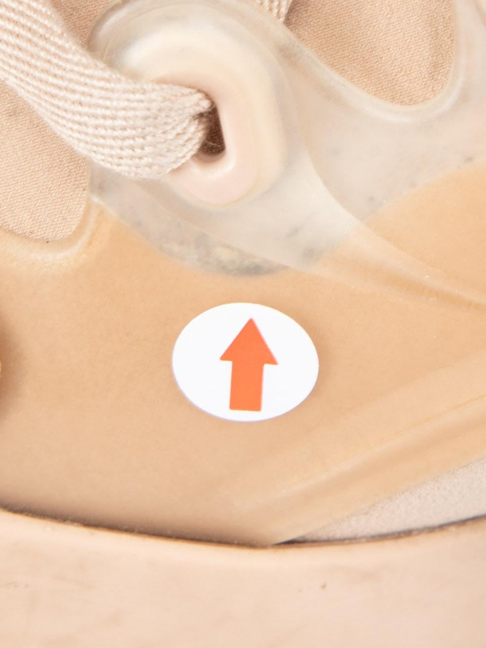 Dior Beige Chunky Sole D Connect Trainers For Sale 4