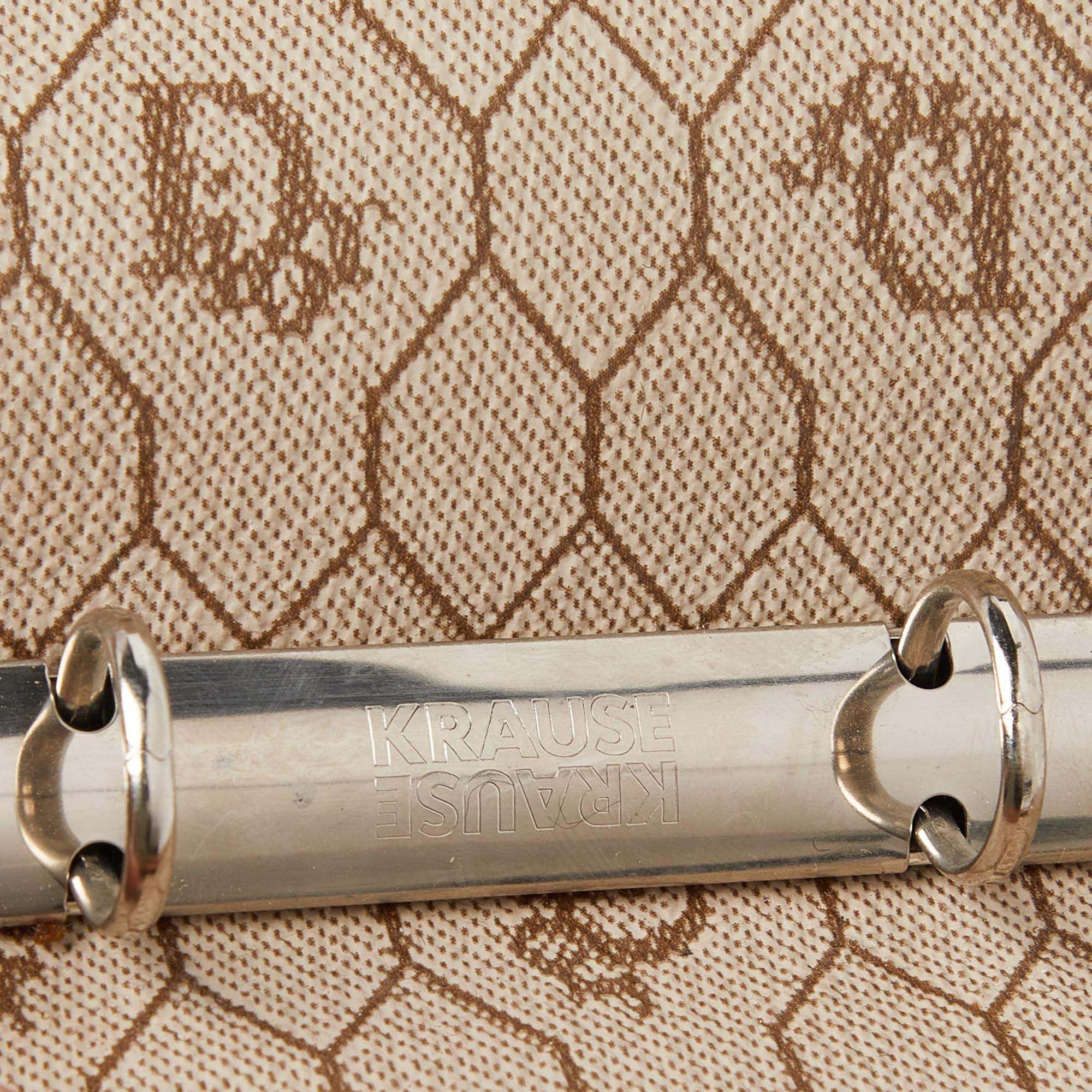 Dior Beige Coated Canvas and Leather Agenda Cover 2