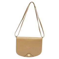 Dior Beige Honeycomb Monogram Coated Canvas and Leather Flap Crossbody Bag