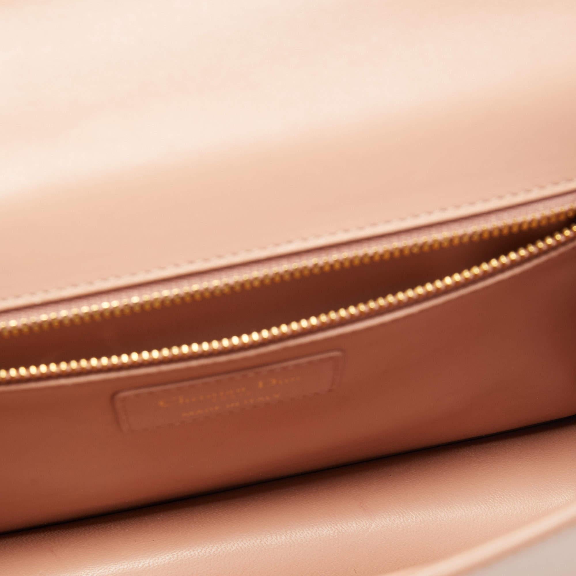 Dior Beige Leather 30 Montaigne Shoulder Bag 6