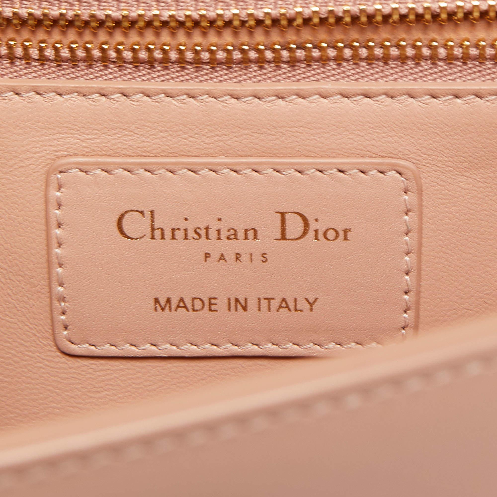 Dior Beige Leather 30 Montaigne Shoulder Bag 7