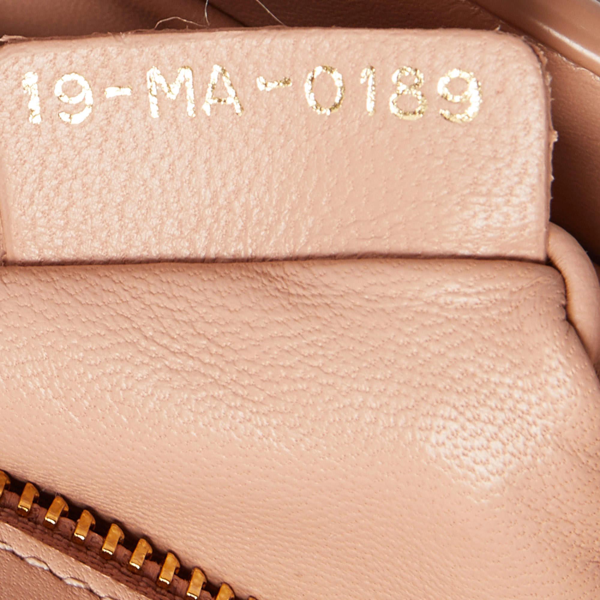 Dior Beige Leather 30 Montaigne Shoulder Bag 11