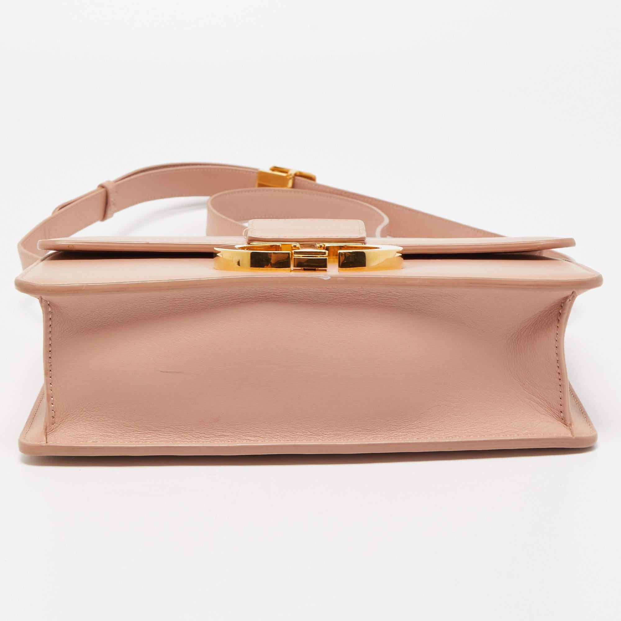 Dior Beige Leather 30 Montaigne Shoulder Bag 1