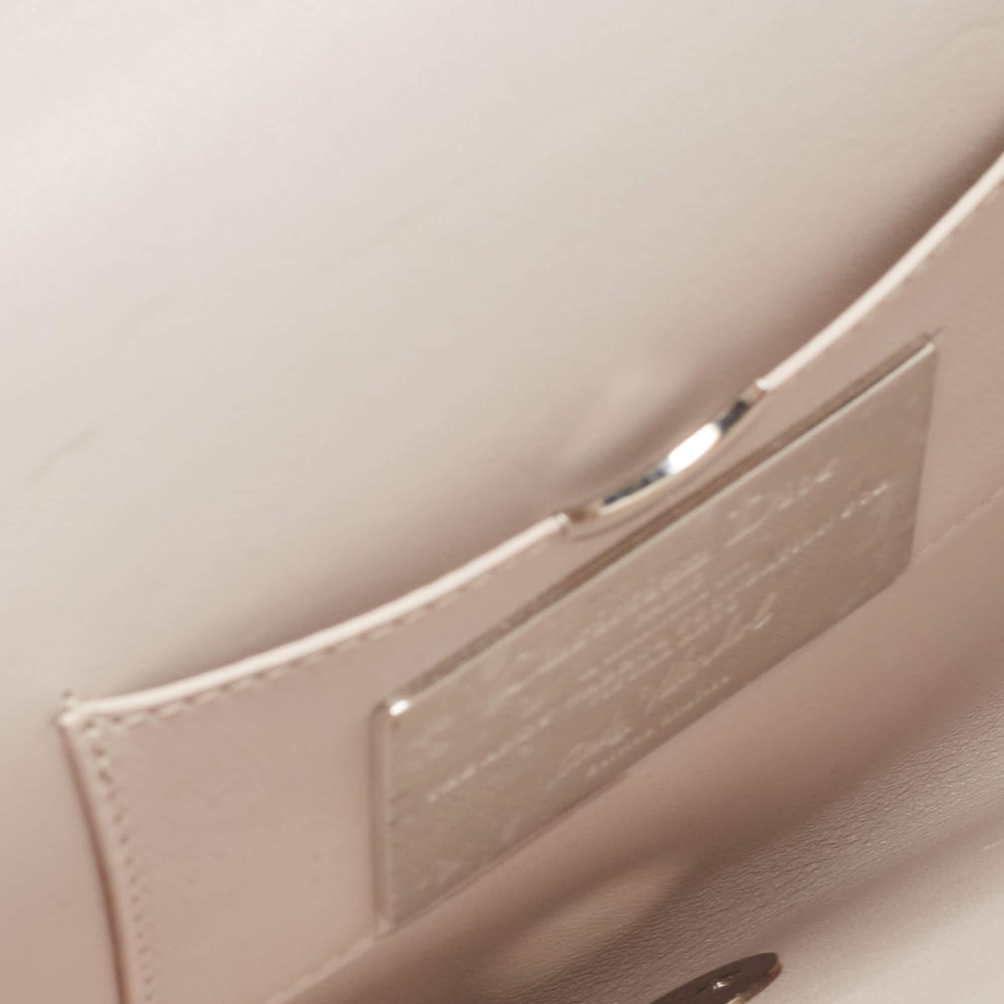 Dior Beige Leather Andy Warhol Clutch 10