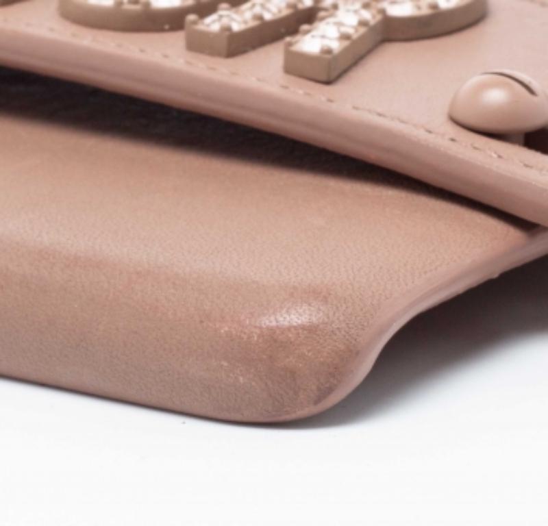 Dior Beige Leather J'Adior iPhone X/XS Cover For Sale 2