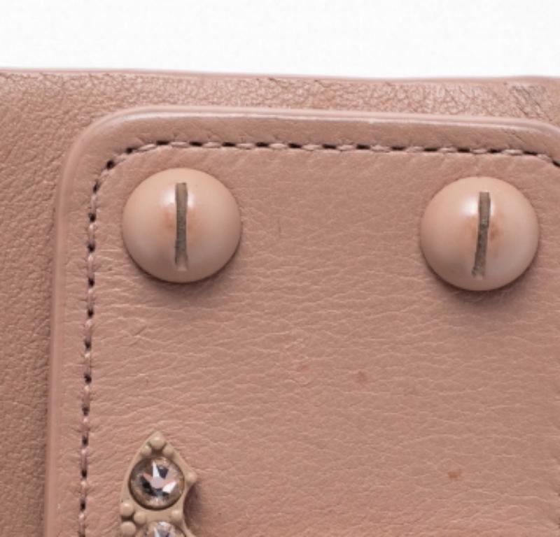 Dior Beige Leather J'Adior iPhone X/XS Cover For Sale 5