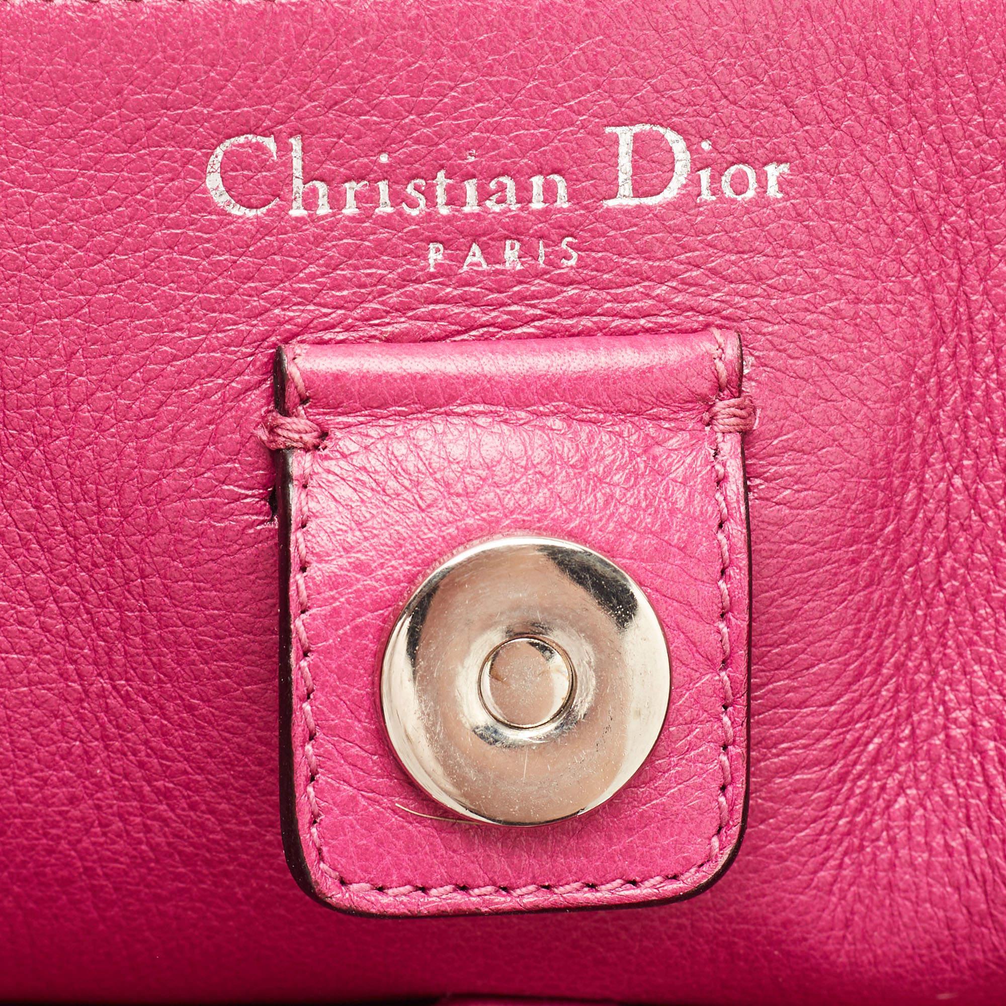 Dior Beige Leather Large Diorissimo Shopper Tote 7