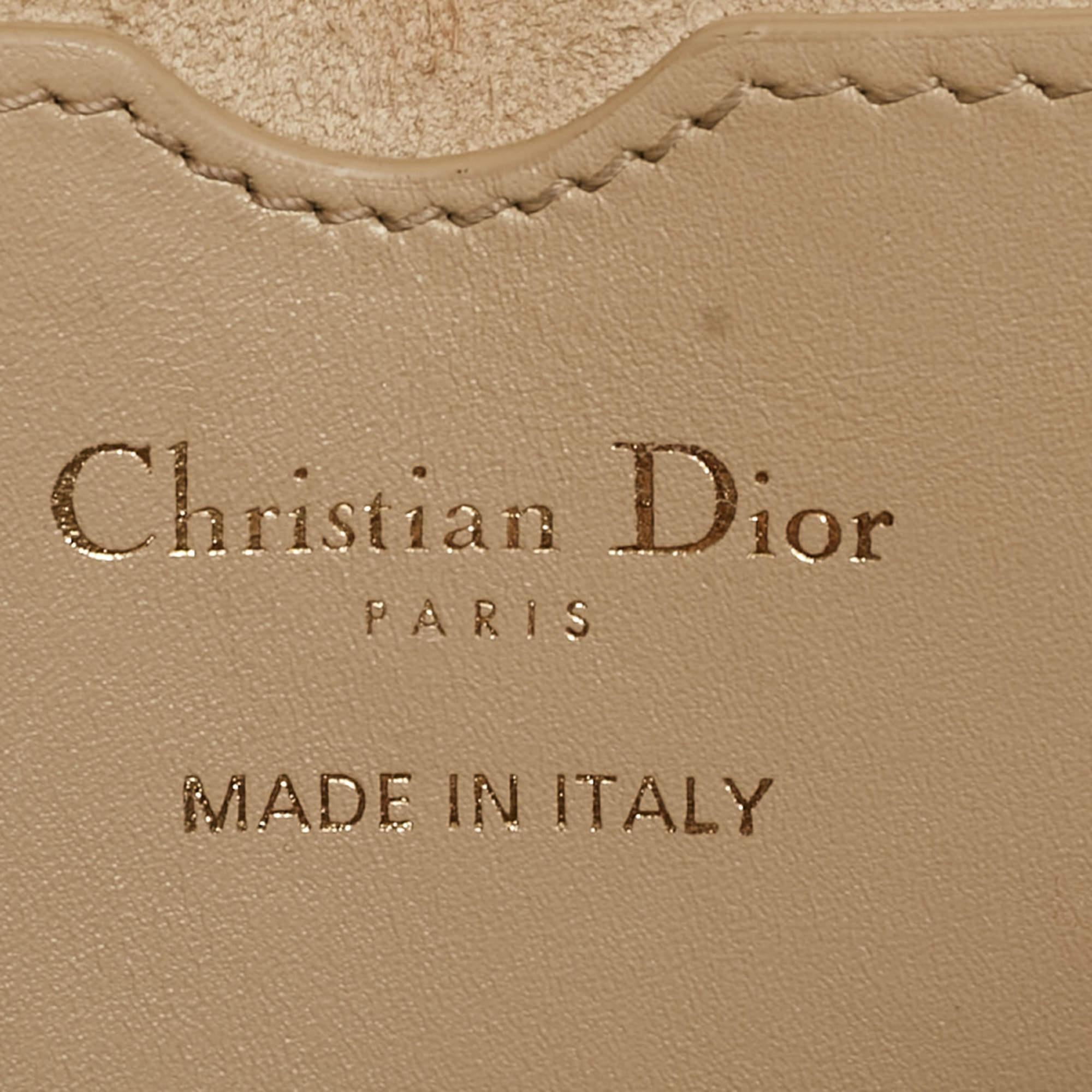 Dior Beige Leather Medium Bobby Shoulder Bag 7