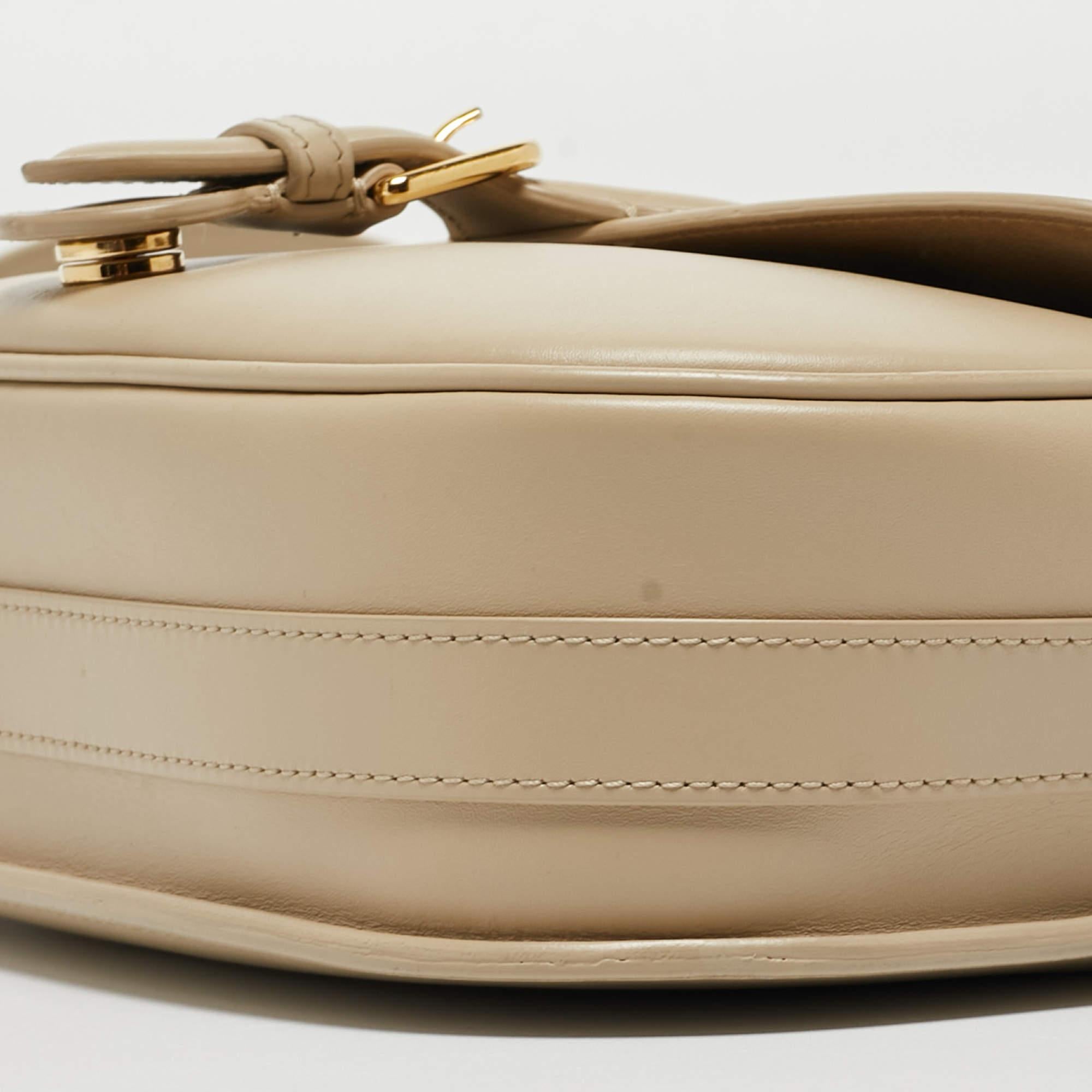 Dior Beige Leather Medium Bobby Shoulder Bag 2