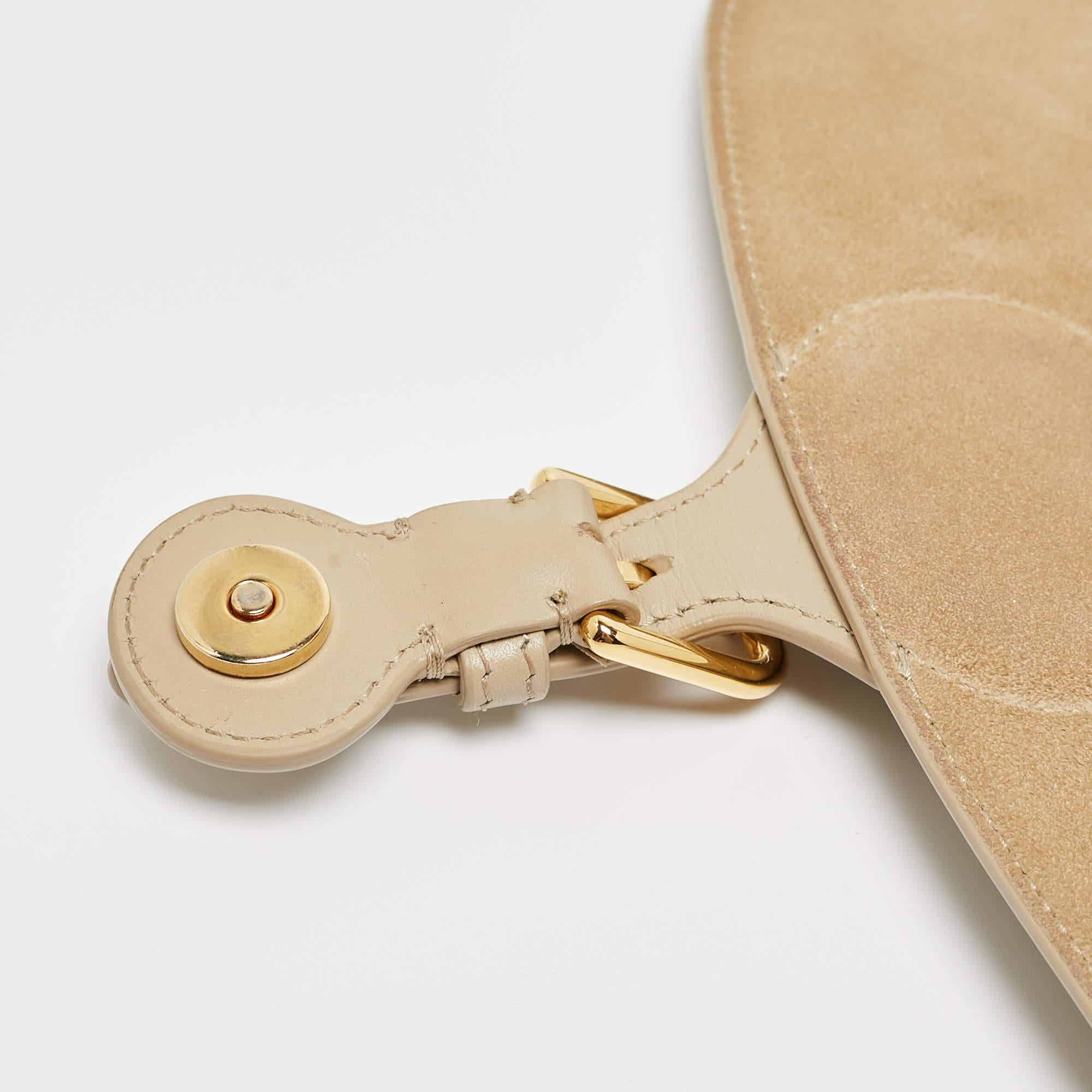 Dior Beige Leather Medium Bobby Shoulder Bag 5