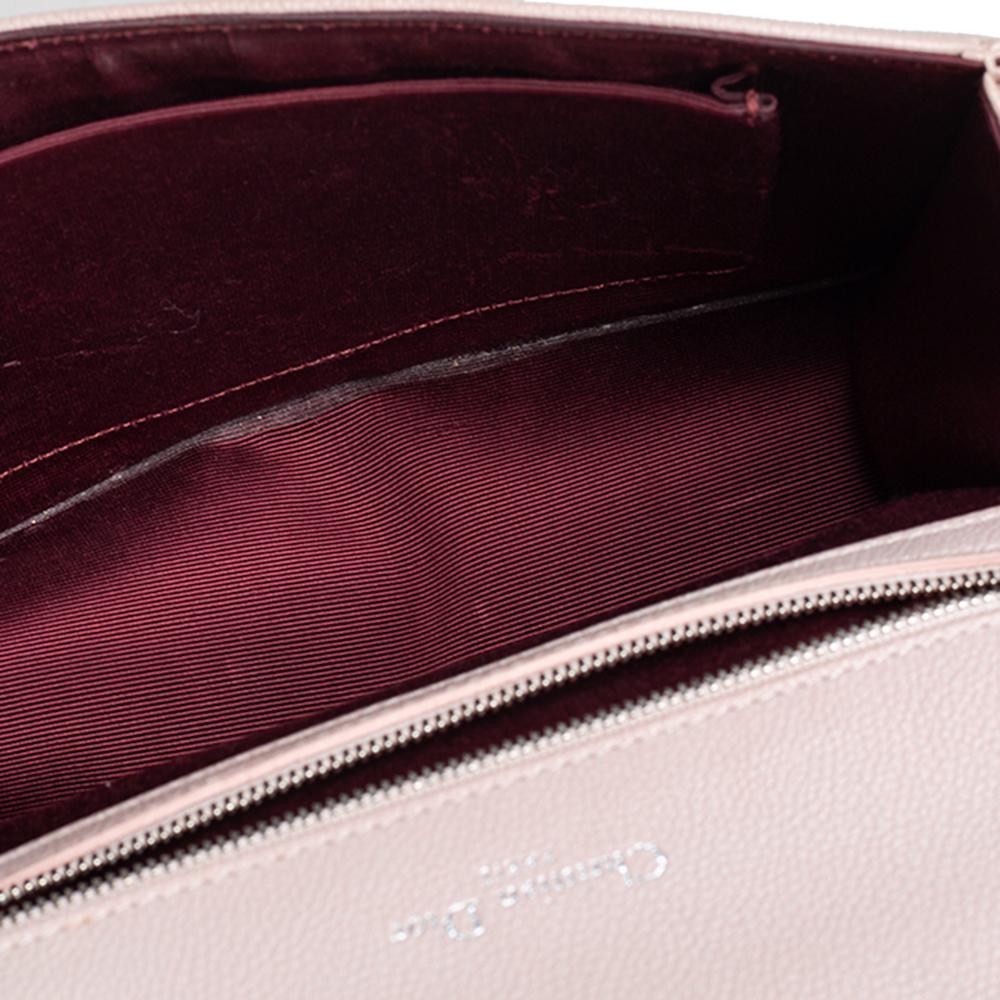 Dior Beige Leather Medium Diorama Flap Shoulder Bag 3