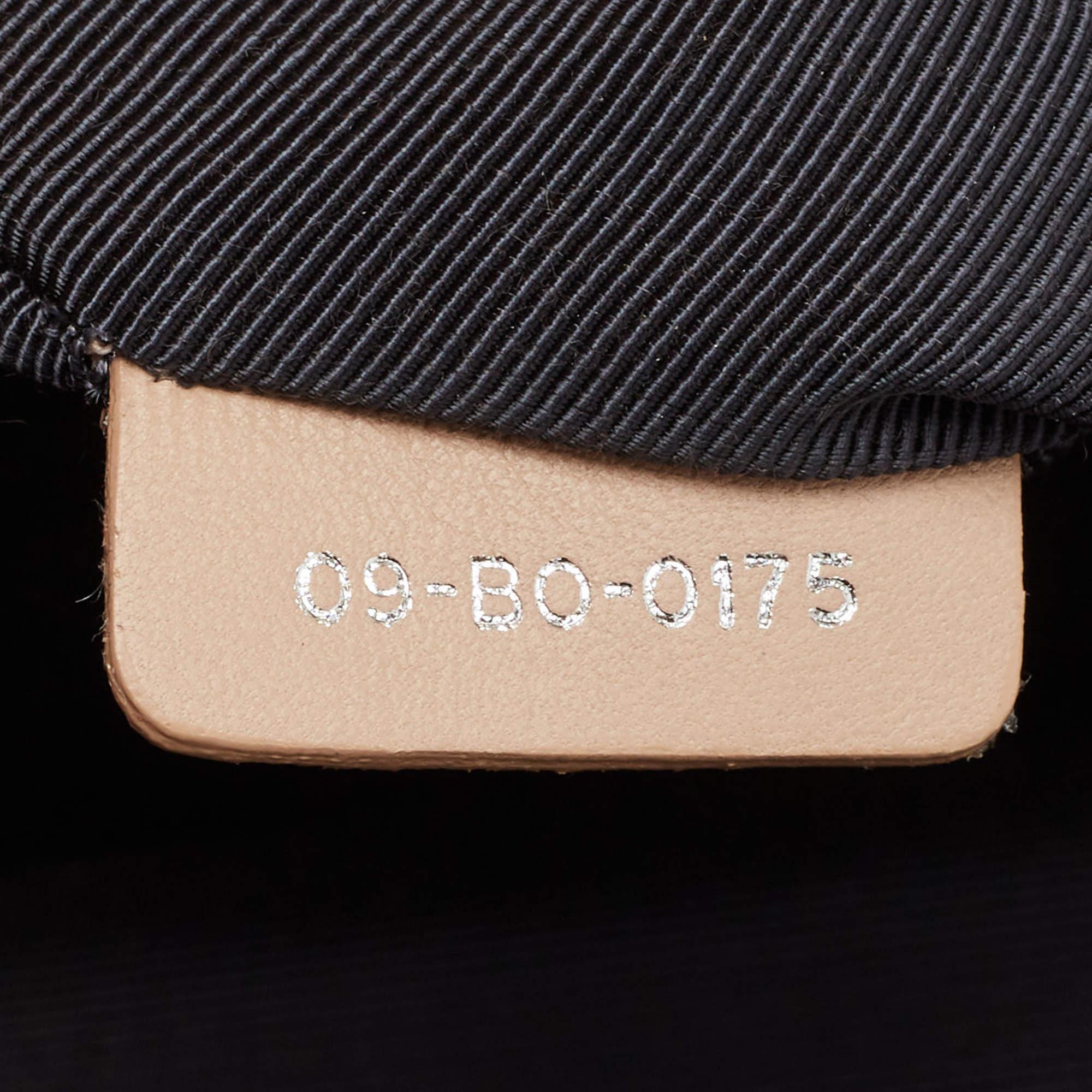 Dior Beige Leather Medium Diorama Flap Shoulder Bag For Sale 3