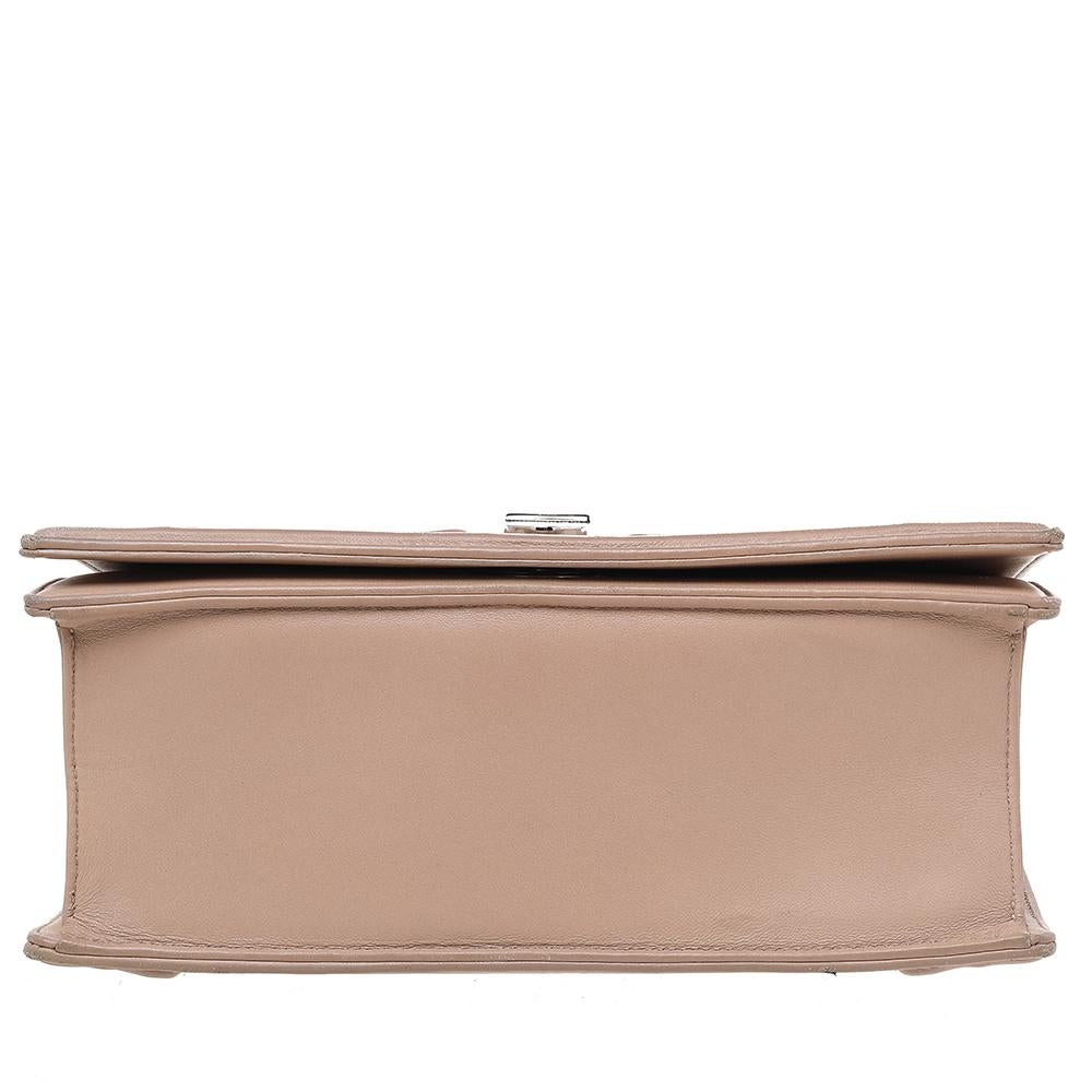 Dior Beige Leather Medium Diorama Shoulder Bag 1