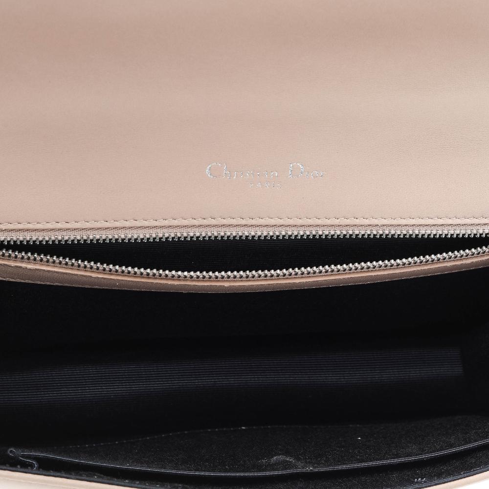 Dior Beige Leather Medium Diorama Shoulder Bag 4