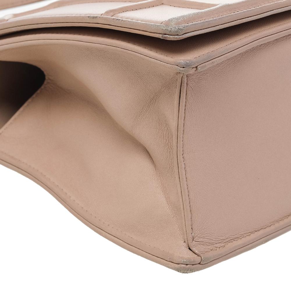 Dior Beige Leather Medium Diorama Shoulder Bag 5