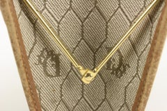 Dior Beige Monogram Trotter Kisslock Pouch 129d12
