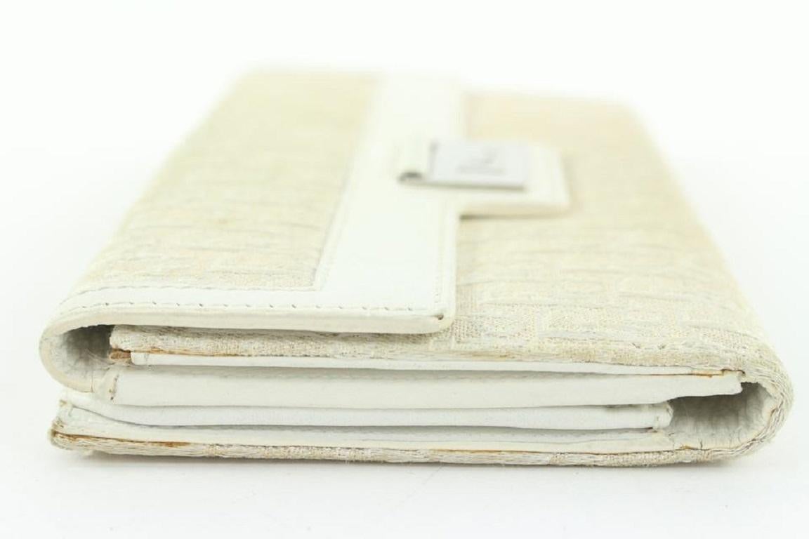 Dior Beige Monogram Trotter Long Flap Wallet 4da421 3