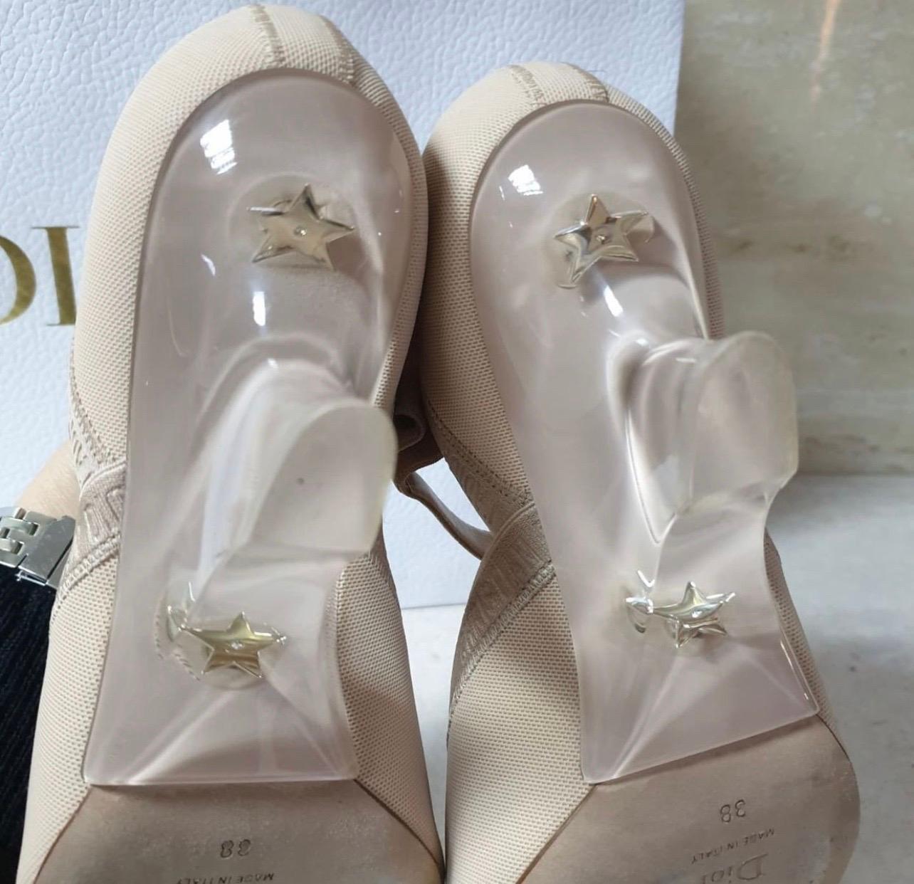 Women's Dior Beige Neoprene Etoile Sandals For Sale