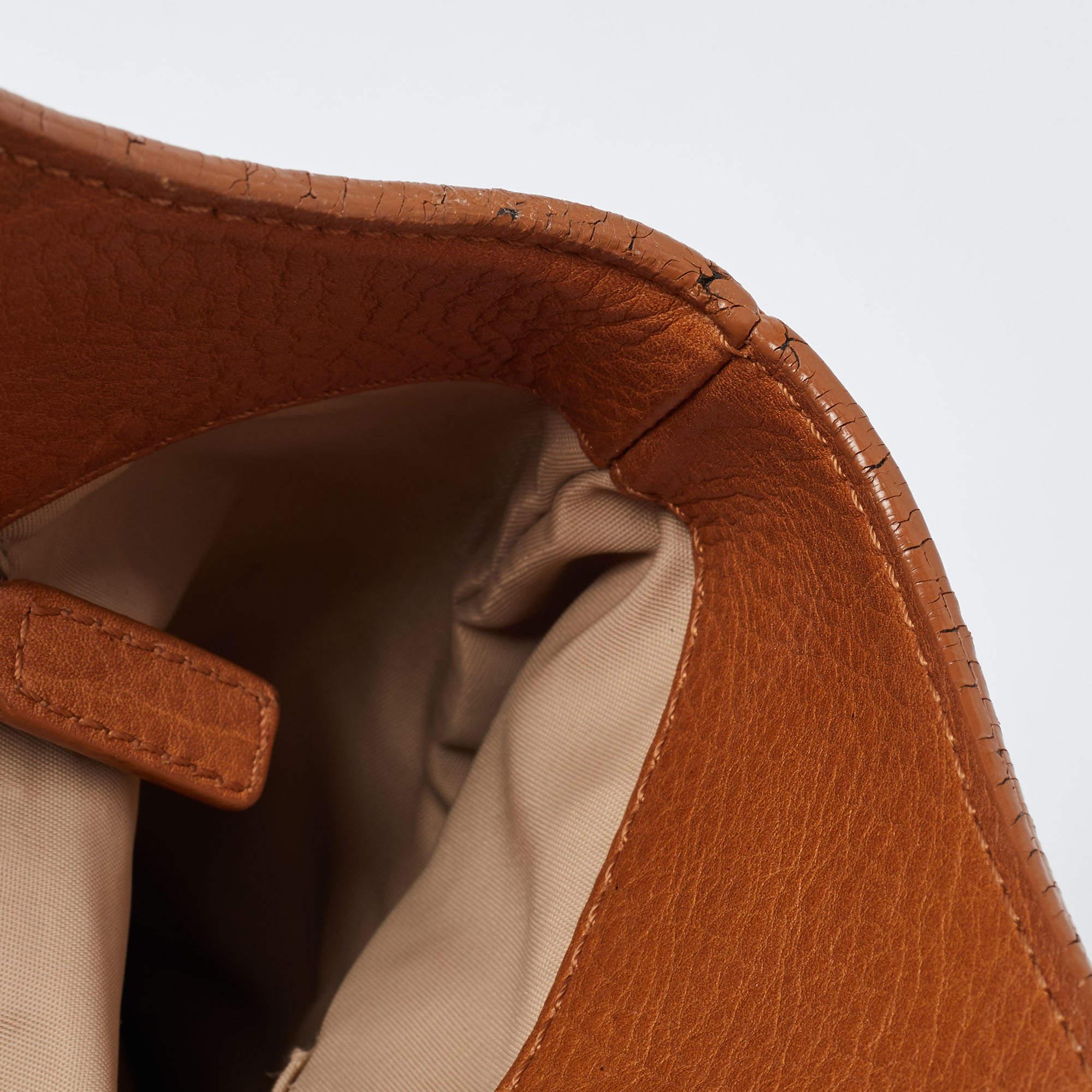 Dior Beige/Orange Oblique Vintage-Tasche aus Segeltuch und Leder im Angebot 5